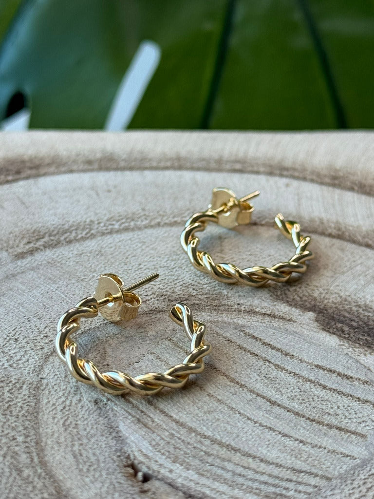 Brinco Argola Torcida - Médio