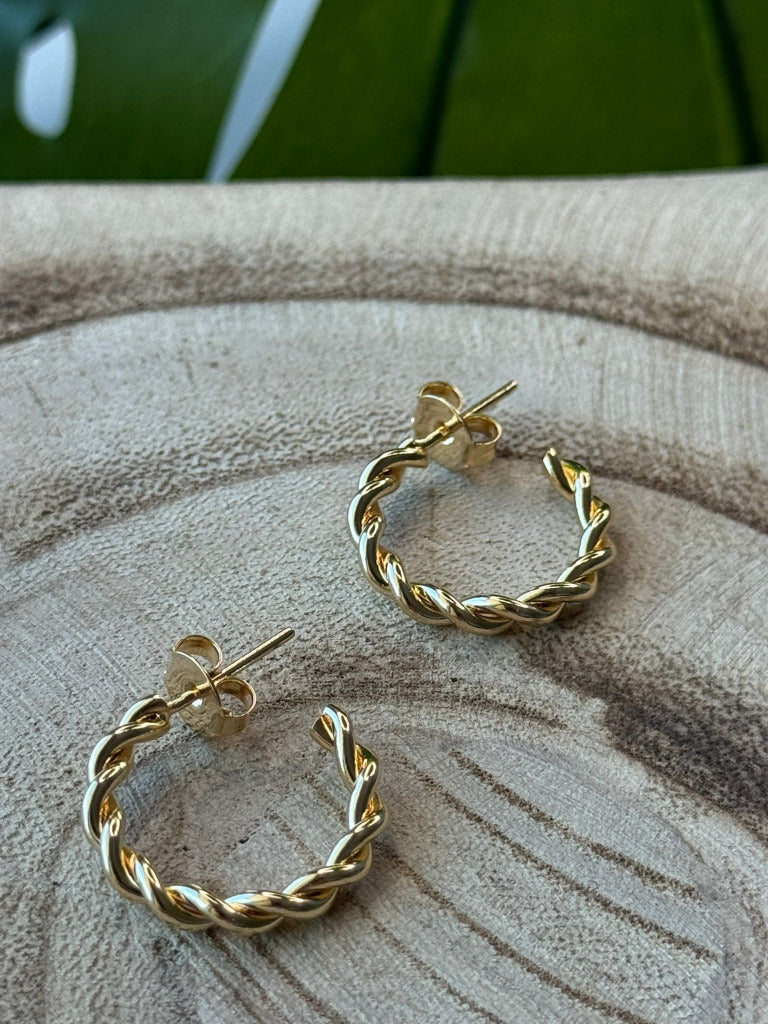 Brinco Argola Torcida - Médio