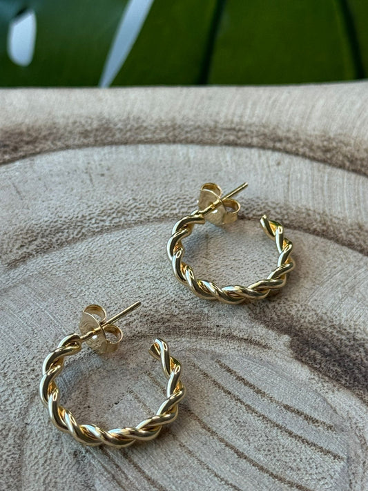 Brinco Argola Torcida - Médio