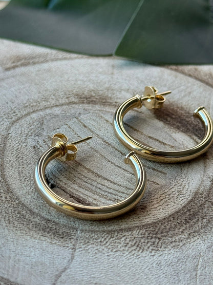 Brinco Argola Tubo - Médio