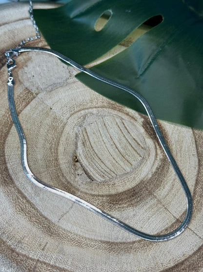 Choker prateada