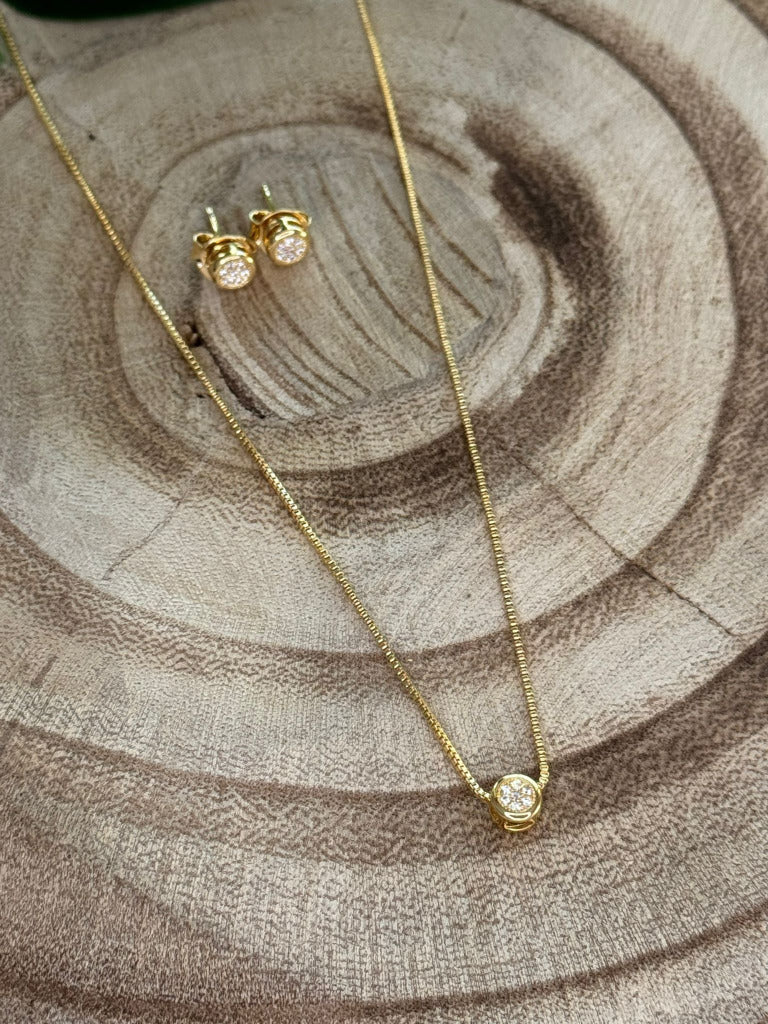 Conjunto ponto de luz zirconia