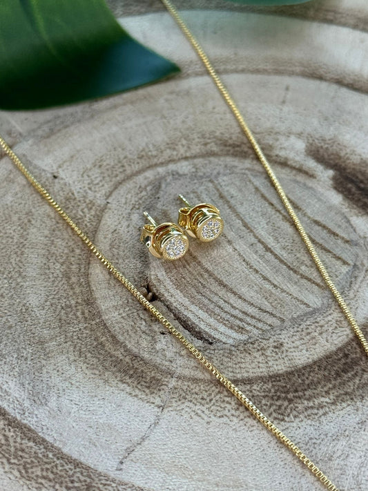 Conjunto ponto de luz zirconia